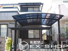 のカーポート カーブポートシグマIII ワイド 積雪〜30ｃｍ対応 施工例