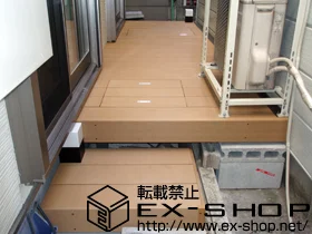 ���{���s�Z�g���LIXIL ���N�V���i�g�X�e���j�̃E�b�h�f�b�L ���R�X�e�[�WII  �P�́{���[�h�f�b�L�i750mm�~450mm�j�{���[�W�~1�ӏ��E�_�����~1�ӏ� �{�H��