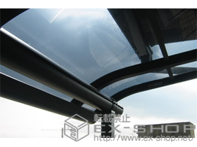 のバルコニー・ベランダ屋根 プレシオステラス R型 屋根タイプ 単体 積雪〜20cm対応 施工例