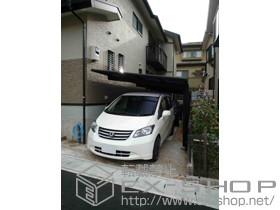 のカーポート レークポートシグマIII 縦連棟 積雪〜20cm対応 施工例