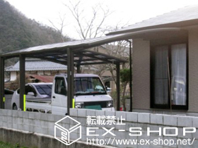 のカーポート カーブポートシグマIII 延長 積雪〜20cm対応 施工例