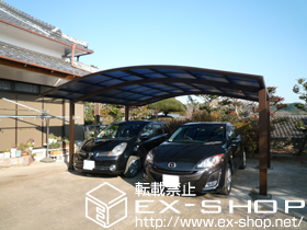 のカーポート レイナツインポート 積雪〜20cm対応 施工例