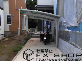 のカーポート プレシオスポート 積雪〜20cm対応 施工例