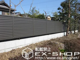 LIXIL ���N�V��(TOEX)�̃t�F���X�E��E�� �v�����IR9�^�t�F���X �t���[�|�[���^�C�v �{�H��