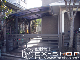 のカーポート カーブポートシグマ? 積雪〜20cm対応 施工例