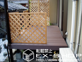 のウッドデッキ リコステージII 単体 施工例