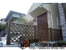 LIXIL ���N�V��(TOEX)�̃t�F���X �X�e�C�E�b�h�t�F���XM1�^�@�t���[�|�[���^�C�v �{�H��