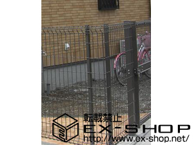 の門扉 ハイグリッド門扉N8型 片開き 柱使用 施工例