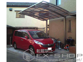 のカーポート カーブポートシグマ? 積雪〜20cm対応 施工例