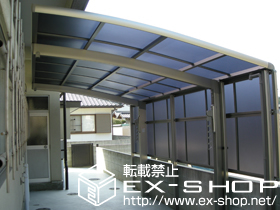 のカーポート カーブポートシグマIII 積雪〜20cm対応 施工例