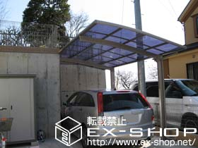 のカーポート カーブポートシグマIII 積雪〜20cm対応 施工例