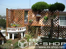 LIXIL ���N�V��(TOEX)�̃t�F���X �X�e�C�E�b�h�t�F���XM1�^ �{�H��