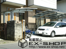 のサイクルポート・駐輪場 レイナポートミニ 積雪〜20cm対応 施工例