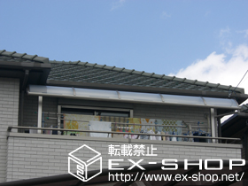 のバルコニー・ベランダ屋根 ライザーテラスII   R型 屋根タイプ 単体 積雪〜20cm対応 施工例