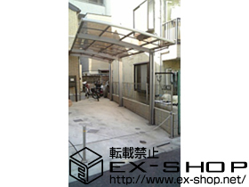 のカーポート カーブポートシグマIII 延長 積雪〜20cm対応 施工例