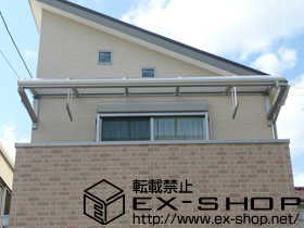 のバルコニー・ベランダ屋根 ヴェクターテラス R型 ルーフタイプ 単体 施工例