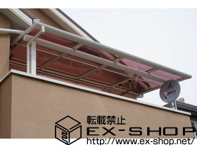 のバルコニー・ベランダ屋根 ヴェクター F型 単体 屋根タイプ 積雪〜20cm対応 施工例