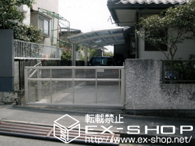 のカーポート レイナポート 延長　積雪〜20cm対応 施工例