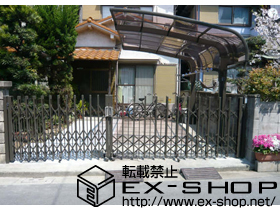 のカーポート テールポートシグマIII　積雪〜20cm対応＋収納式物干し 施工例