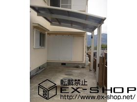 のカーポート プレシオスポート　単体　積雪〜20cm対応 施工例