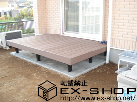 のウッドデッキ リウッドデッキ?　標準 施工例