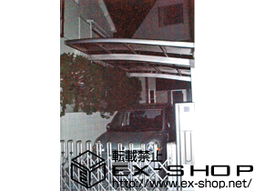 のカーポート カーブポートシグマ? 積雪〜20cm対応 施工例