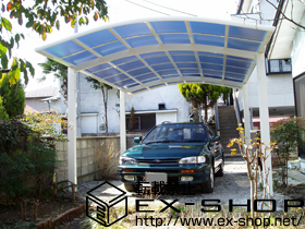 のカーポート レイナツインポート　積雪〜20cm対応 施工例