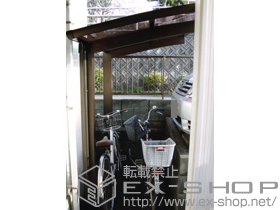 のサイクルポート・駐輪場 レイナポート ミニ 積雪〜20cm対応 施工例