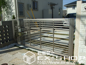 のカーゲート オーバードアR1型 電動式 トランス仕様 施工例