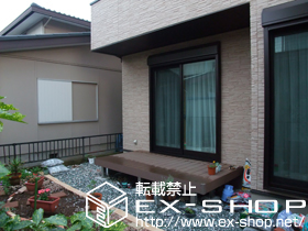 のウッドデッキ リウッドデッキＩＩ 標準 施工例