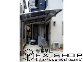 LIXIL リクシル(トステム)のカーポート カーブポートシグマＩＩＩ　積雪～30ｃｍ対応 施工例