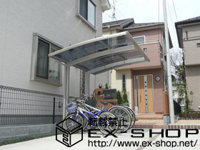 のサイクルポート・駐輪場 レイナポート ミニ 積雪〜20ｃｍ対応 施工例