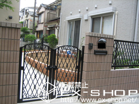 の門扉 ファンタジア門扉１型　 施工例