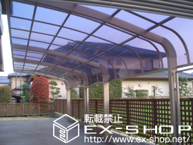 のカーポート テールポートシグマIII 縦連棟 積雪〜20cm対応 施工例