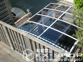 のカーポート キューブポート　レギュラー　積雪〜20cm対応 施工例