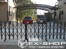 のカーポート カーブポートシグマIII   ワイド 積雪〜20cm対応 施工例