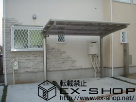 のサイクルポート・駐輪場 カーブポートシグマ?ミニ 積雪〜20cm対応 施工例