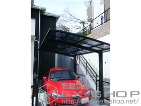 のカーポート カーブポートシグマIII 積雪〜20cm対応 施工例