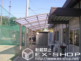 のカーゲート カーブポートシグマ? 縦連棟タイプ 積雪〜20cm対応 施工例