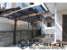 のカーポート カーブポートシグマIII 積雪〜20cm対応 施工例