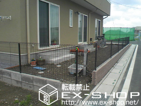 のフェンス・柵 FCS-61型フェンス 施工例