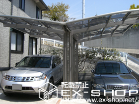 のカーポート カーブポートシグマIII Y合掌 積雪〜20cm対応 施工例