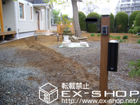 の機能門柱・ポスト スタンダードポストユニット3型 施工例