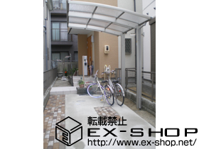 のサイクルポート・駐輪場 レイナポート ミニ 積雪〜20cm 施工例