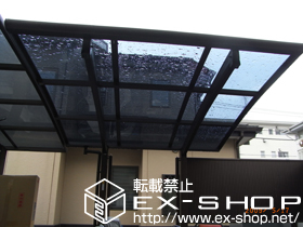 のサイクルポート・駐輪場 レイナポート ミニ　積雪〜20cm対応＋着脱式サポート 2本入り 施工例