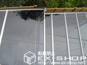 のテラス囲い・サンルーム ライザーテラスII  F型 テラスタイプ 単体 積雪〜20cm対応 施工例