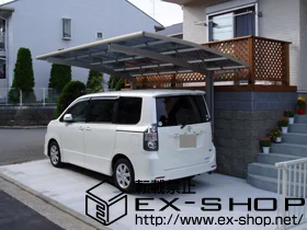 YKKAPのカーポート レイナポート 積雪～20cm対応 施工例