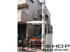 のカーポート キューブポートプラスレギュラー　縦連棟　積雪〜20cm対応 施工例