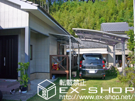 のカーポート カーブポートシグマIII 積雪〜20cm対応 施工例