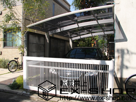 のカーポート プレシオスポート 積雪〜20cm対応 施工例